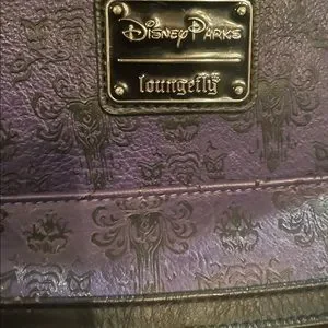 Disney Parks Retired Loungefly Haunted Mansion Backpack- NO LONGER available. Disney Parks The Haunted Mansion Madame Leota Loungefly Mini  main image 2